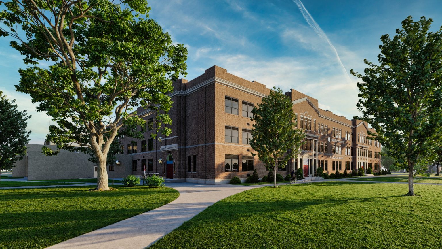 3D Exterior Rendering of HU Campus - Harvest University